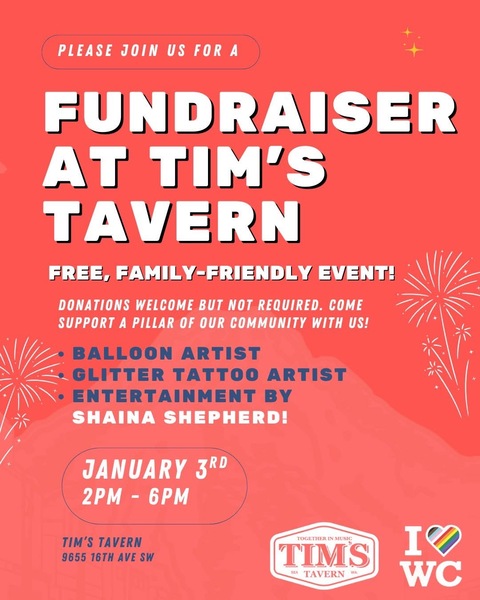 White Center Pride Fundraiser Logo