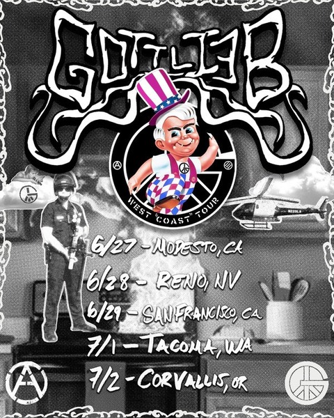 Ayo! x Real Art Tacoma Presents: The Coolers, Gottlieb, Politicians Eyes, Toxic Tears Logo