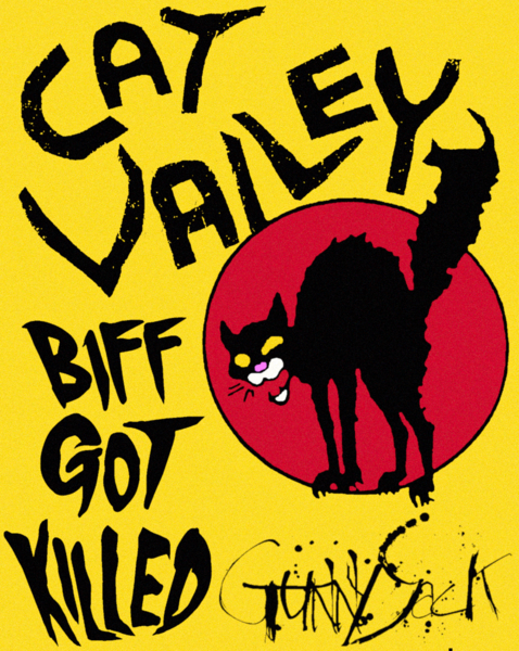 Workers Night: Cat Valley, Biff Got Killed, Gunnysack Logo