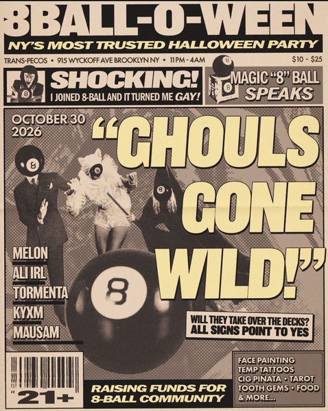 8BALL-O-WEEN Logo