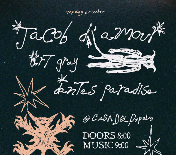 JACOB D’AMOUR, ART GREY & DANTES PARADISE Logo