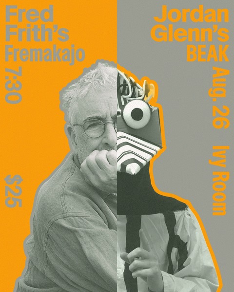 FRED FRITH’S FREMAKAJO + JORDAN GLENN’S BEAK Logo