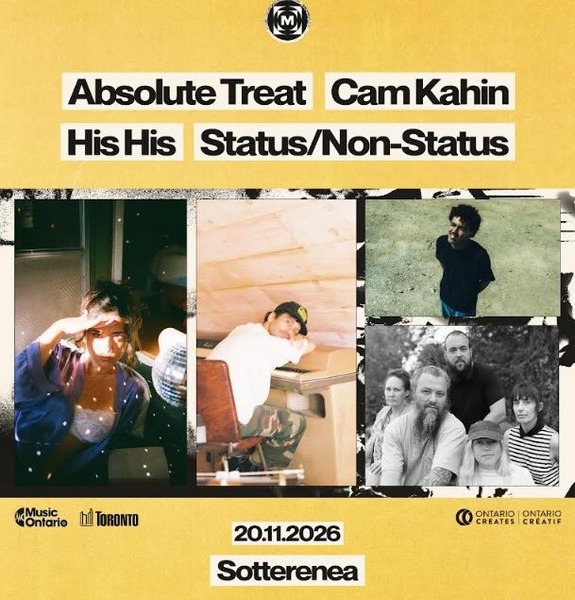 His His, Absolute Treat, Cam Kahin & Status/Non-Status Logo
