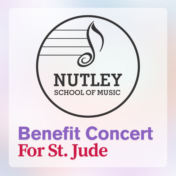 Nutley School of Music - Benefit Concert for St. Jude Logo