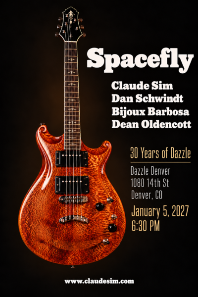 Claude Sim with Spacefly All-Stars Logo