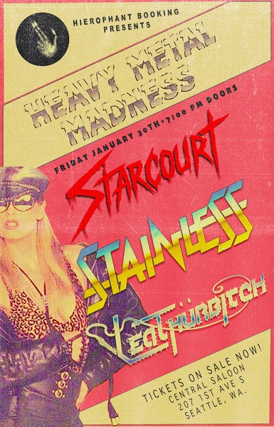 Stainless • Leathürbitch • Starcourt Logo