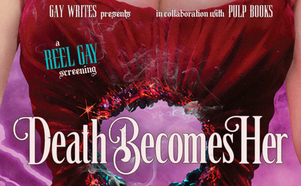 REEL GAY: Death Becomes Her Logo