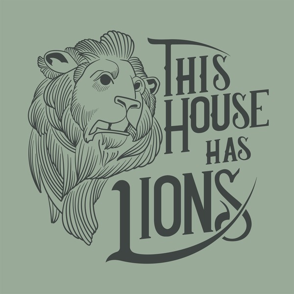 This House Has Lions Logo