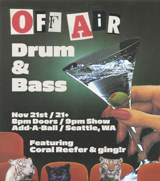 Off Air Drum & Bass Logo