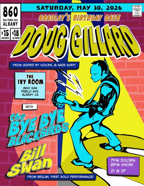 DOUG GILLARD (GUIDED BY VOICES & NADA SURF) Logo