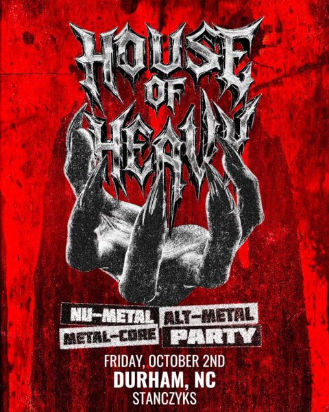 HOUSE OF HEAVY - Nu Metal + Metalcore Night Logo