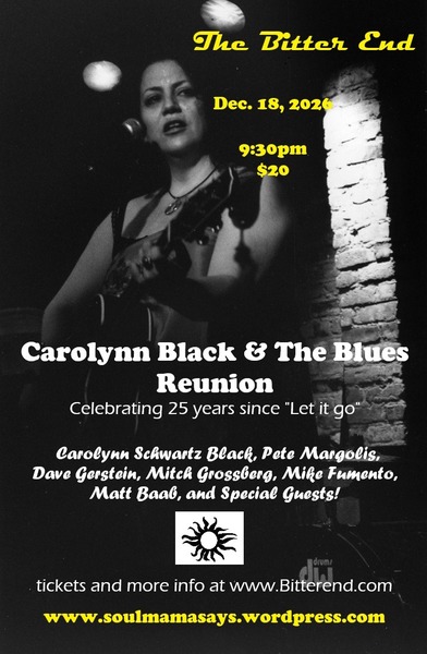 Carolynn Black & The Blues - Reunion Show Logo