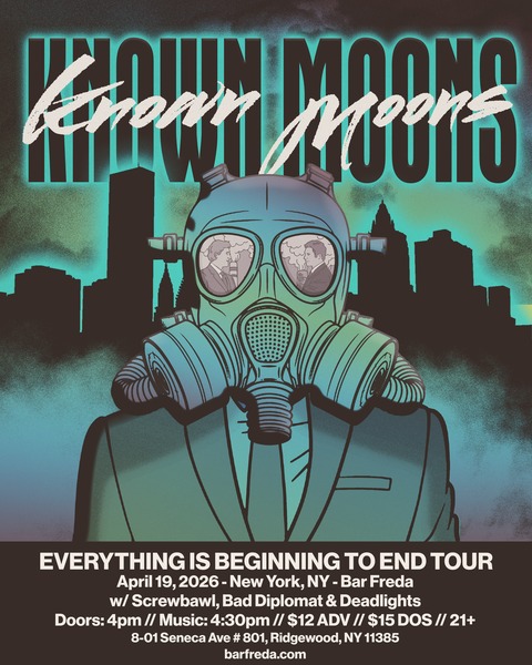 Known Moons - Everything is Beginning to End Release Tour Logo