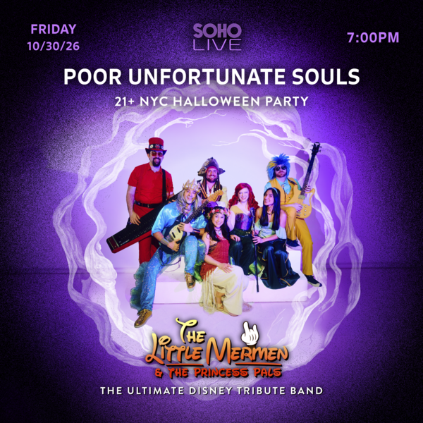 Poor Unfortunate Souls: A 21+ NYC Halloween Party with The Little Mermen Logo