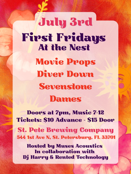 First Fridays At The Nest Logo