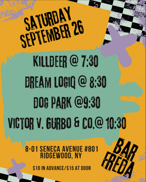Killdeer, Dream Logiq, Dog Park and Victor V. Gurbo & Co. Logo