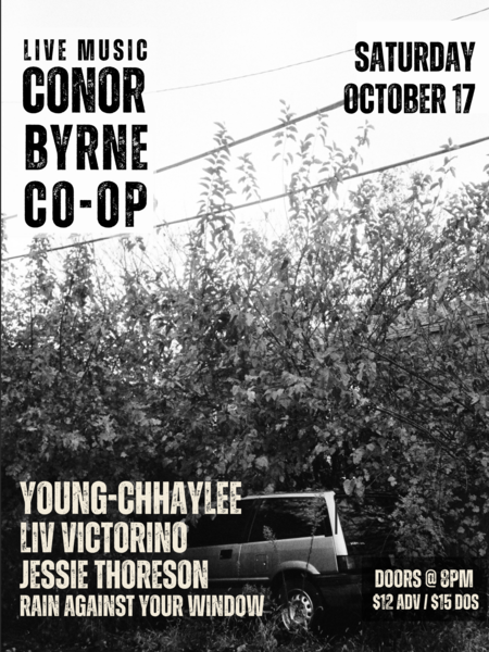  Young-Chhaylee + Liv Victorino + Jessie Thoreson + Rain Against Your Window Logo