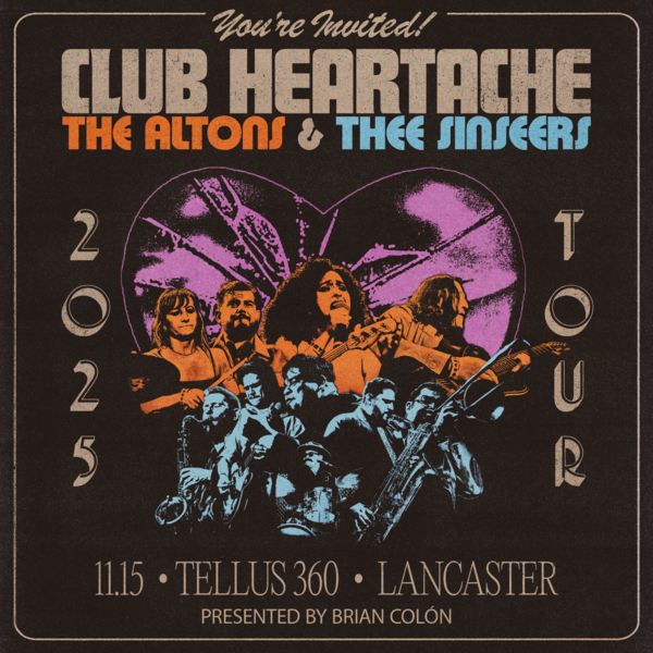 The Altons & Thee Sinseers: Club Heartache Tour Logo