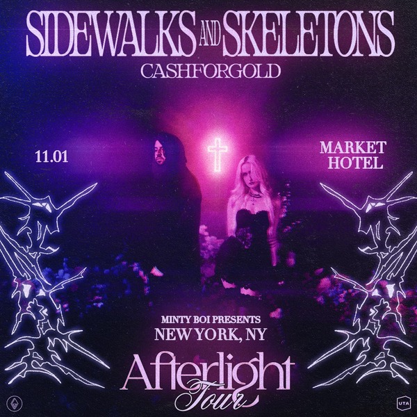 7pm- Minty Boi Presents: Sidewalks and Skeletons Logo