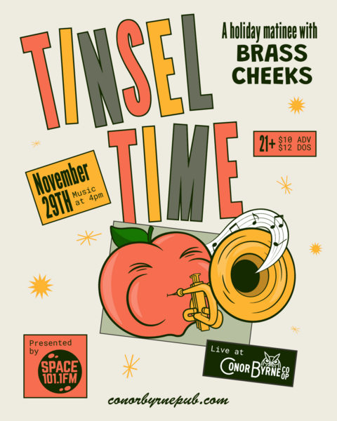 Brass Cheeks - Holiday Matinee Logo