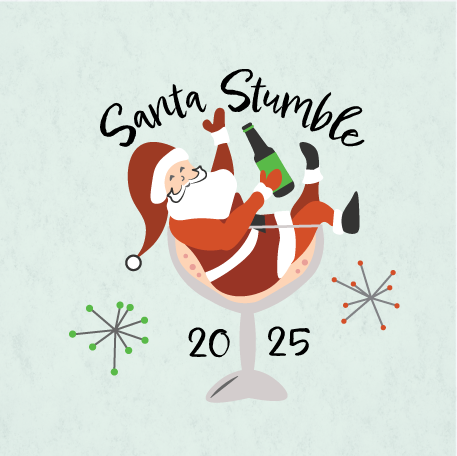 Lancaster Santa Stumble Logo
