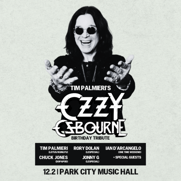 Tim Palmieri's Ozzy Osbourne Birthday Tribute Logo