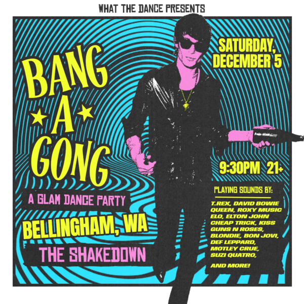 BANG A GONG: A GLAM DANCE PARTY Logo