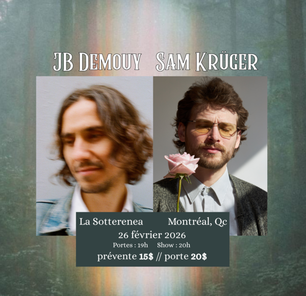 Soirée spéciale avec JB Demouy & Sam Krüger Logo