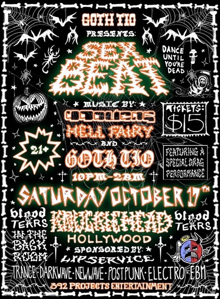 Sexbeat LA: A High Energy Goth Club Logo