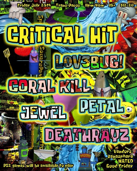 Late: Critical Hit Logo