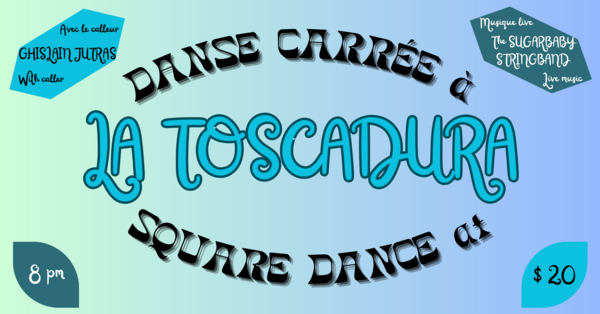DANSE CARRÉE / SQUARE DANCE À LA TOSCADURA Logo