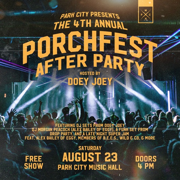 Porchfest After Party Logo