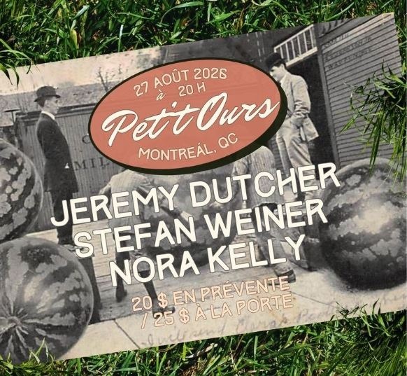 Stefan Weiner + Nora Kelly + Special Guest Logo