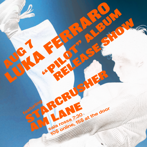 Luka Ferraro, Starcrusher & Am Lane Logo