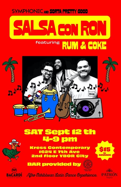 SALSA CON RON presents Rum and Coke Logo