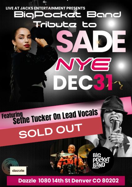 BigPocket Tribute to Sade feat: Sethe Tucker Logo