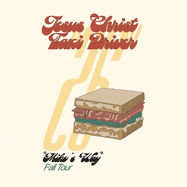 Jesus Christ Taxi Driver with Tomboy and Where? Logo