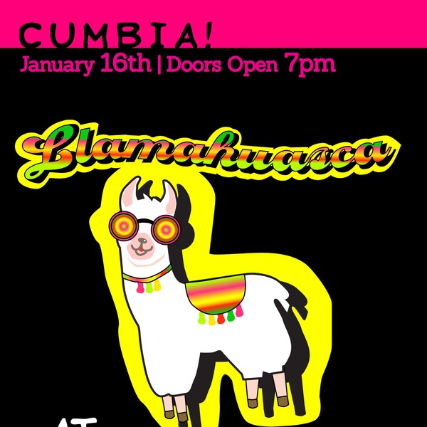 Llamahuasca presents Chicha Night Logo