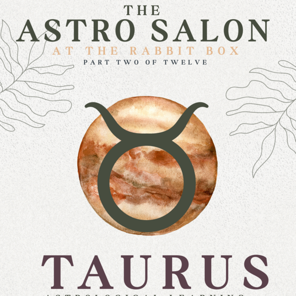The Astro Salon presents TAURUS Logo