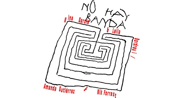 NO HAY BANDA: Nina Garcia & Leila Bordreuil + Amanda Gutiérrez & Nik Forrest Logo