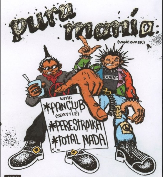 Pura Manía , Fan Club, Perestroika, total nada Logo