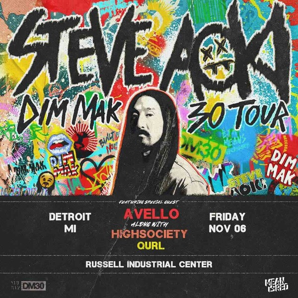 Steve Aoki: Dim Mak 30 Tour Logo