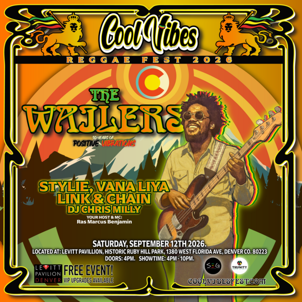 Cool Vibes Reggae Fest with The Wailers Logo