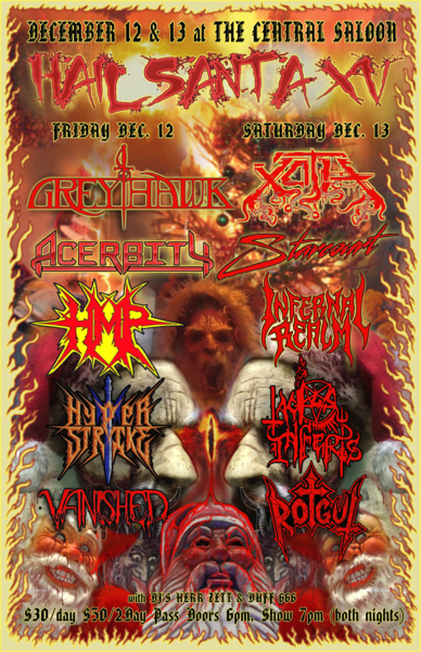 Hail Santa XV: Two Day Pass Logo