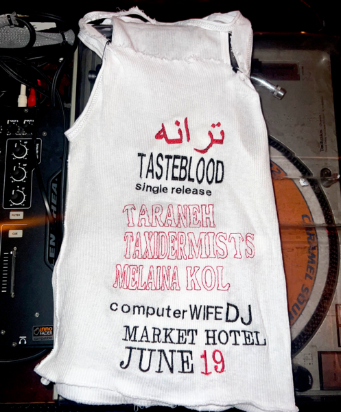 7pm- Taraneh, Taxidermists, Melaina Kol- w/ Computer Wife DJ set Logo