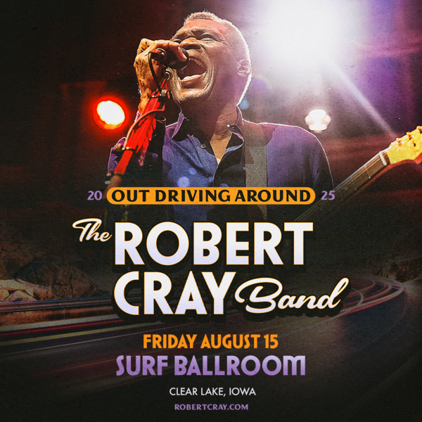 Robert Cray Band - 2025 Out Driving Around Tour Logo