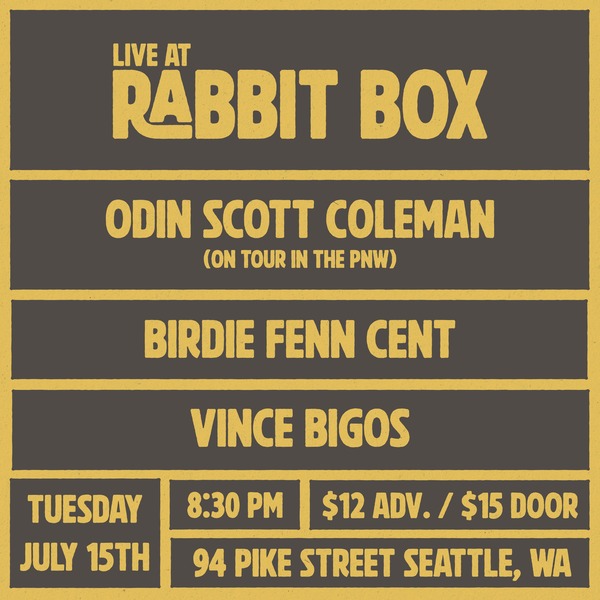 Odin Scott Coleman with Birdie Fenn Cent & Vince Bigos Logo