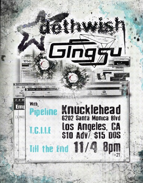 Gingsu / Pipeline / T.C.I.I.E / Till The End Logo