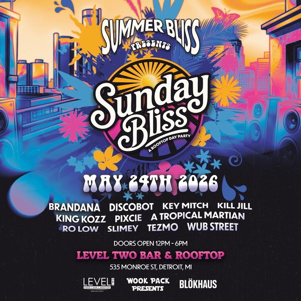 Sunday Bliss Rooftop Day Party Logo
