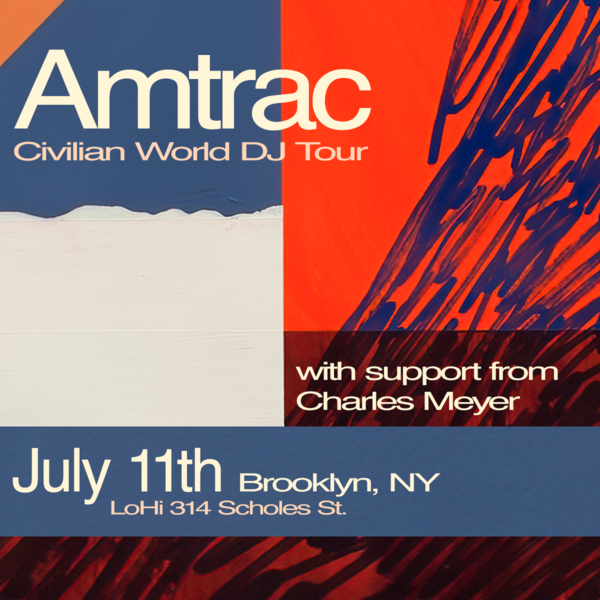 Amtrac: Civilian World DJ Tour Logo